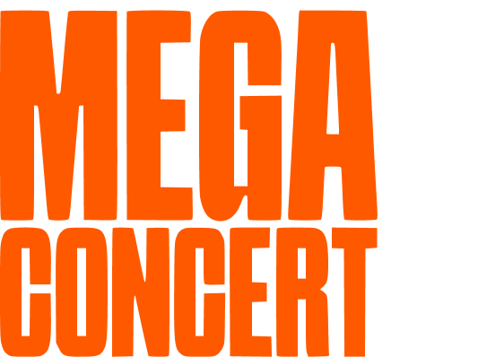 Mega Event Title with Dancer Silhouette